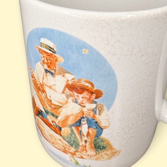 Set of 4 Vintage Norman Rockwell Collectors Mugs 1987 Museum Collections, Inc. - Picture 15 of 15